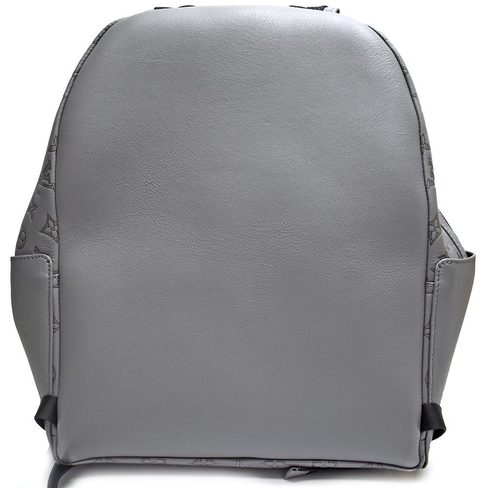 Louis Vuitton Backpack Monogram Gray Leather Calf… - image 5